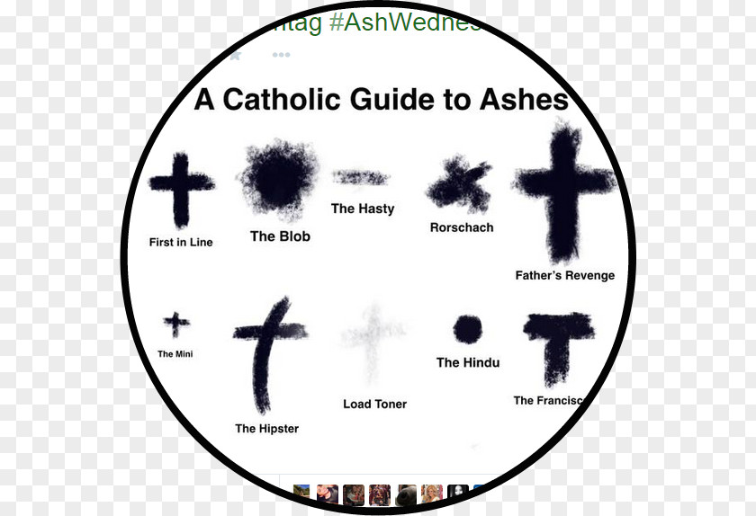 Social Media Ash Wednesday Catholicism Christianity Lent PNG