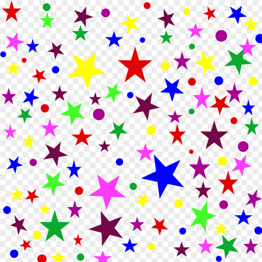 Star Color Clip Art PNG