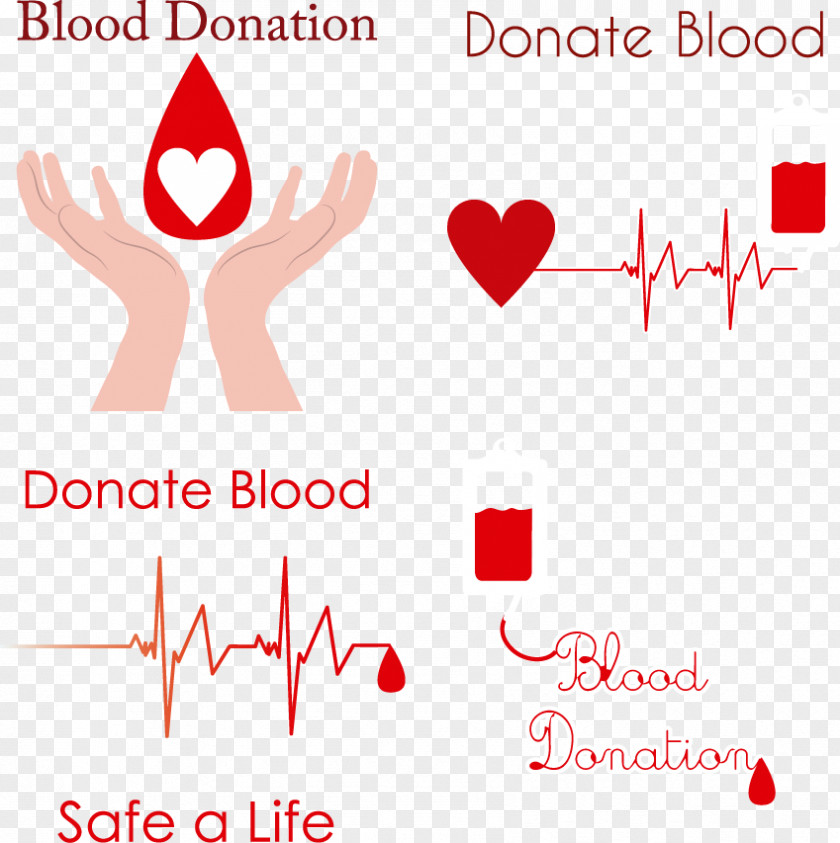 Vector Elements Appeal To Donate Blood Photography Illustration PNG