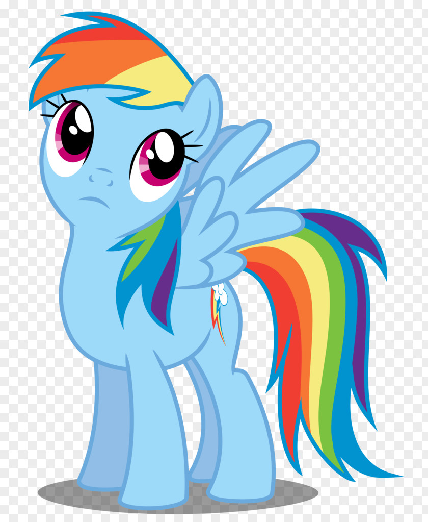 Dash Rainbow Pony Fan Art PNG