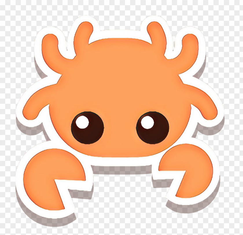 Mascot Smile Orange PNG