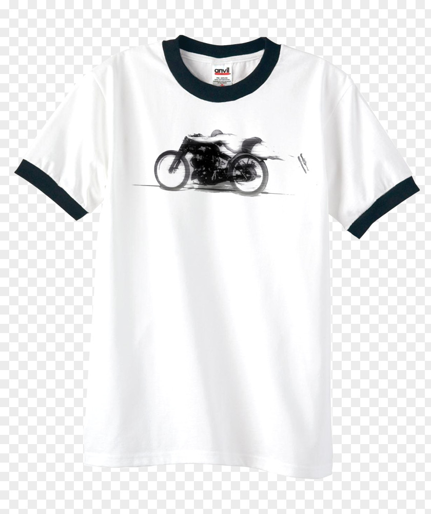 Ringer T-shirt Sleeve Top PNG