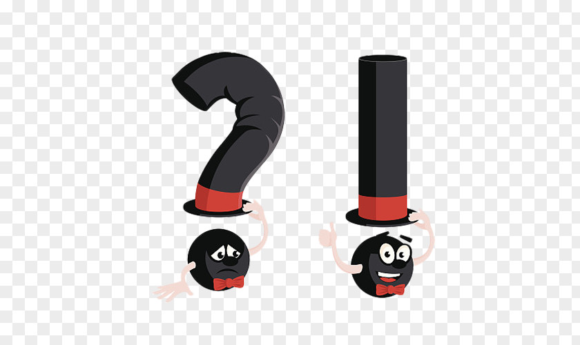The Cartoon Question Mark And Exclamation Interjection Ampersand Punctuation PNG
