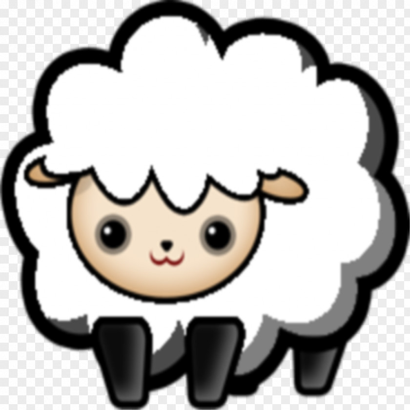 Cute Sheep Nose Human Behavior Character Clip Art PNG
