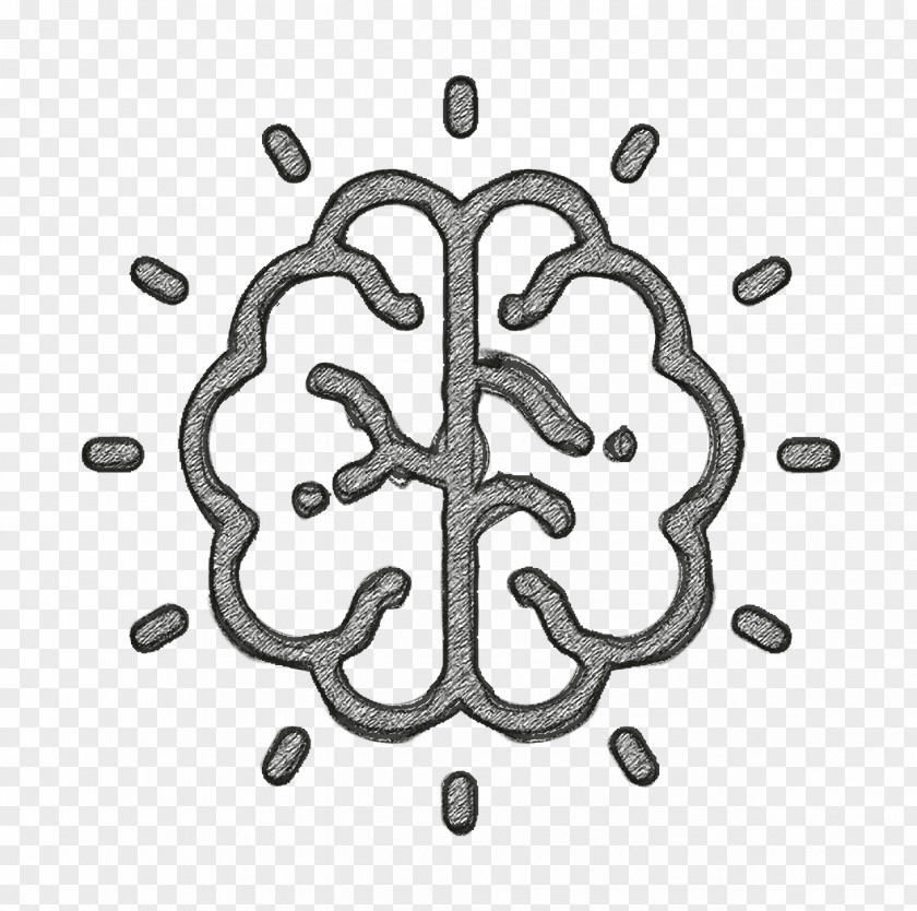 Design Thinking Icon Brain PNG
