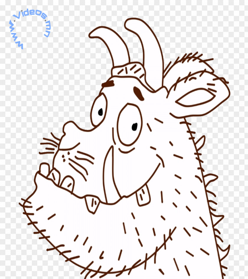 Gruffalo The Drawing Line Art Coloring Book PNG