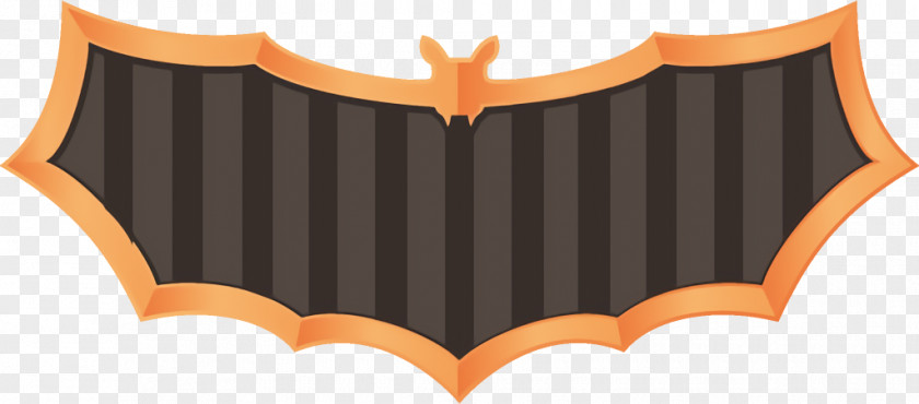 Logo Brown Bat Frame Halloween PNG