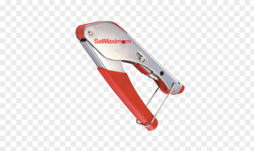 Pliers Coaxial Cable RG-6 Crimp Electrical Wire Stripper PNG