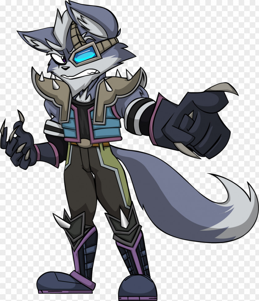 Star Fox Gray Wolf O'Donnell Nintendo 3DS PNG
