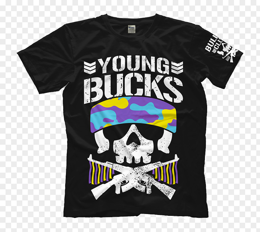 T-shirt The Young Bucks Bullet Club IWGP Tag Team Championship New Japan Pro-Wrestling PNG