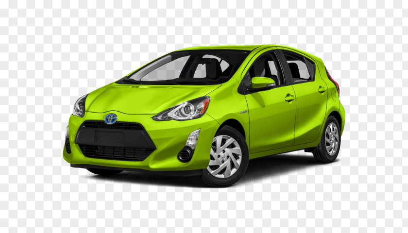 Toyota 2015 Prius C Two Car One Front-wheel Drive PNG