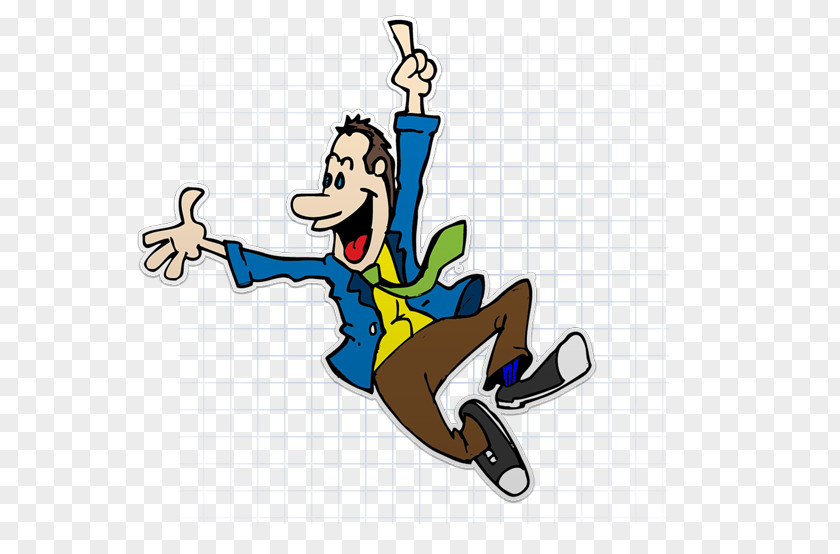 Excited Cartoon Logo PNG