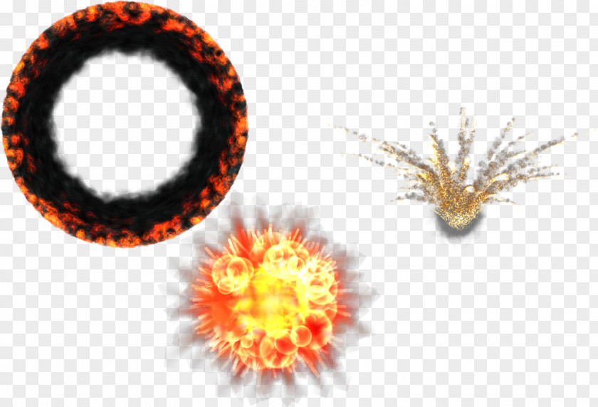 Fiery Ring Circle Wallpaper PNG