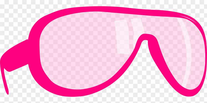 Pink Glasses Clip Art PNG