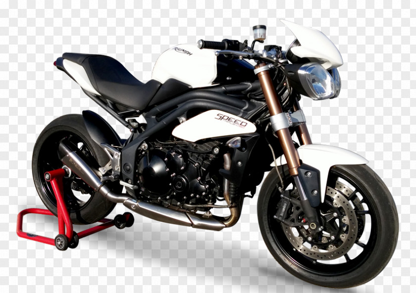 Triumph Speed Triple Exhaust System Motorcycles Ltd Motorcycle Fairing Street PNG