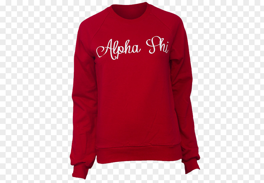 Alpha Phi T-shirt Sweater Hoodie Crew Neck Clothing PNG