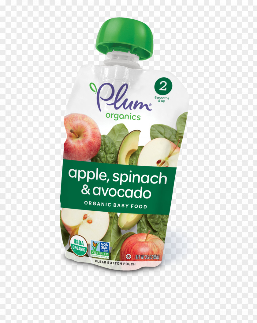 Apple Organic Food Baby Purée PNG