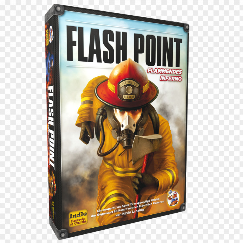 Firefighter Indie Boards & Cards Flash Point: Fire Rescue Board Game PNG