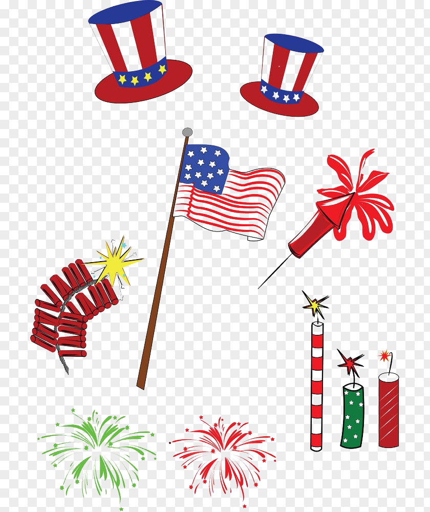 New Year Fireworks And Firecrackers Firecracker PNG
