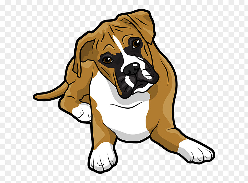 Puppy Boxer Pet Clip Art PNG