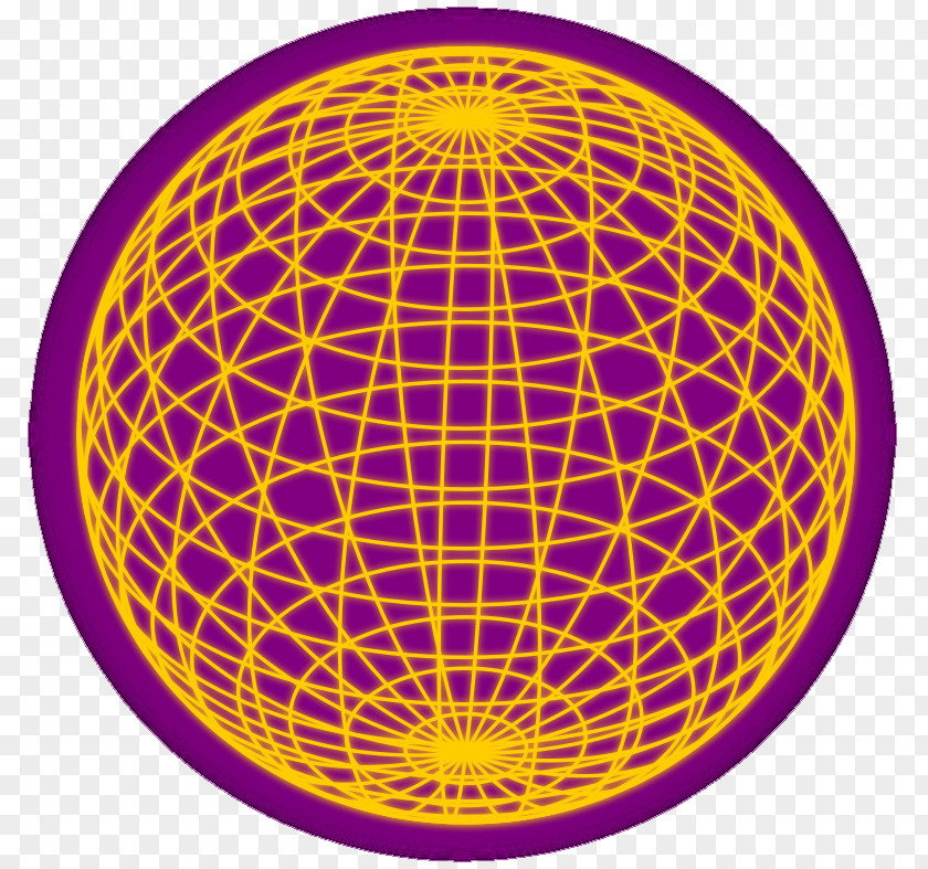 Purple 3d Lines Earth Elements Globe Wire Clip Art PNG