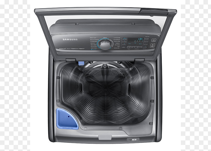 Samsung Washing Machines WA8700 Activewash WA52J8700 Home Appliance Clothes Dryer PNG