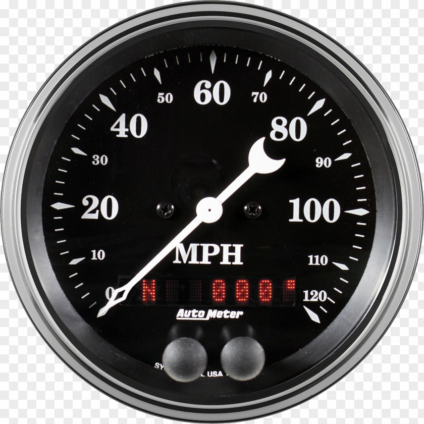Speedometer Car Auto Meter Products, Inc. Gauge Electronic Instrument Cluster PNG