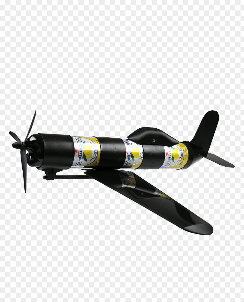 Airplane Propeller Aircraft Recycling Drink Can PNG