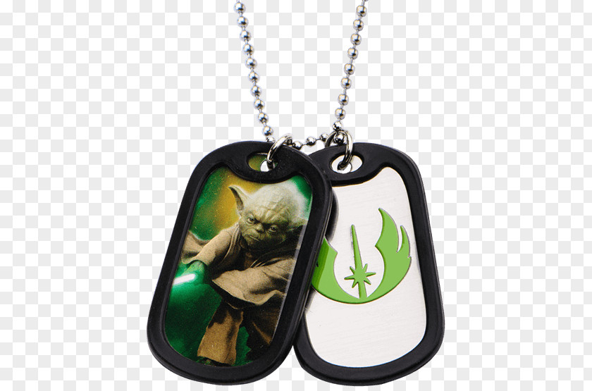 Dog Necklace Yoda Obi-Wan Kenobi Anakin Skywalker R2-D2 Star Wars PNG