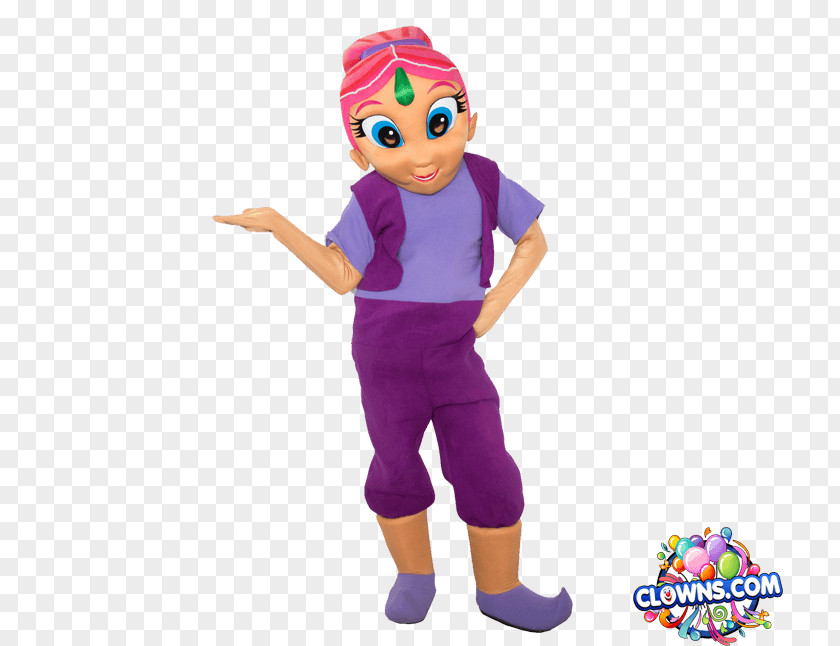 Shimmer Character Children's Party Birthday Doll PNG