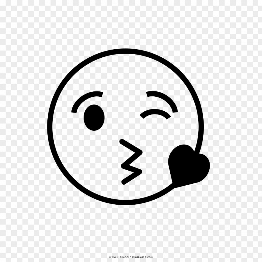 Smiley Coloring Book Drawing Black And White Nose PNG