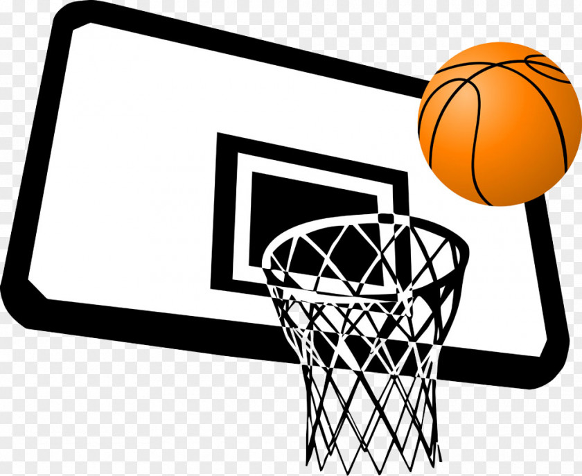 Basketball And Court Slam Dunk Clip Art PNG