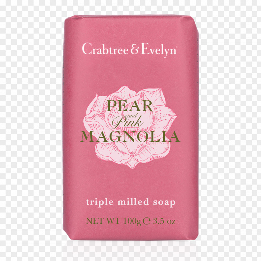 Pink Magnolia Perfume Soap Crabtree & Evelyn Caswell-Massey Yardley Of London PNG