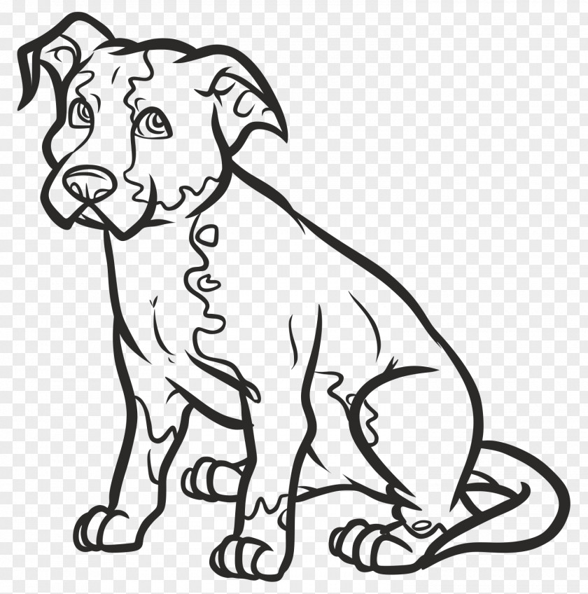 Pitbull Pet Sitting Pit Bull Puppy Drawing PNG