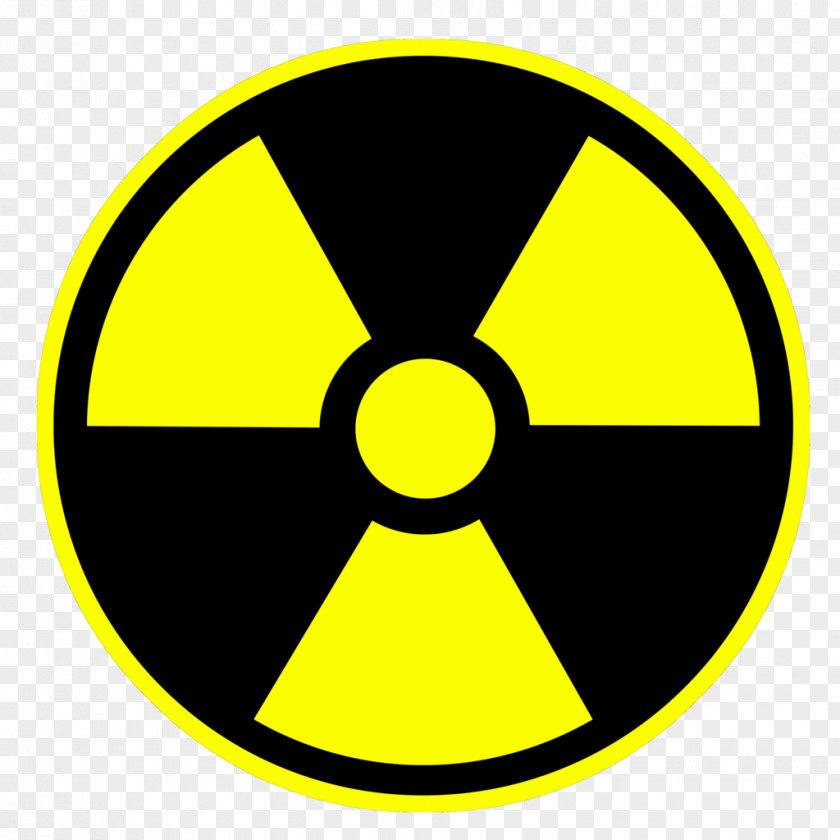 Radiation Clipart Hazard Symbol Nuclear Power Radioactive Decay Sticker Decal PNG