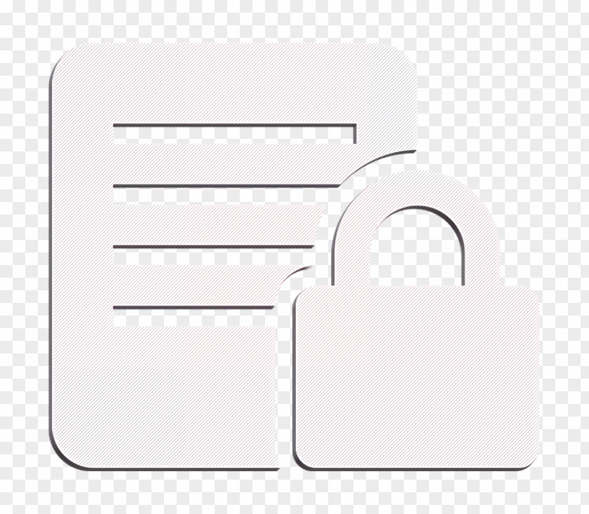 Secure File Icon Facebook Pack Social PNG