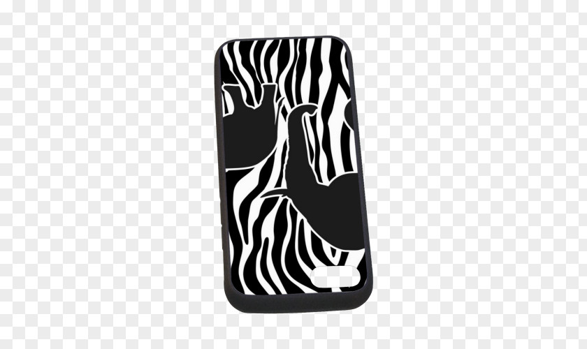 Zebra Black White Stripe Font PNG