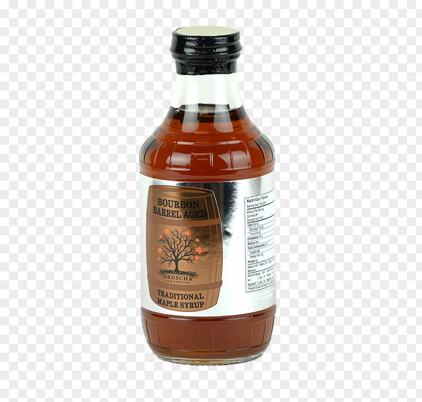Bottle Liqueur Bourbon Whiskey Maple Syrup PNG