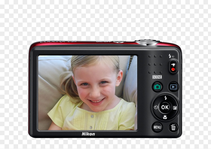 Camera Nikon Coolpix L25 Point-and-shoot Nikkor PNG