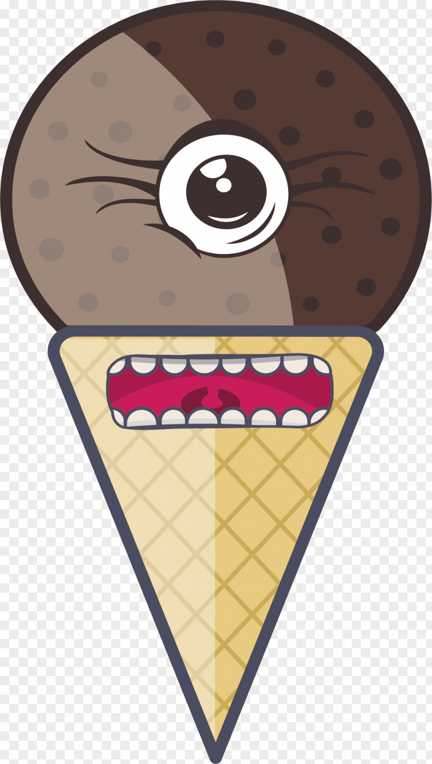 Cartoon Ice Cream Vector Cones Drawing PNG