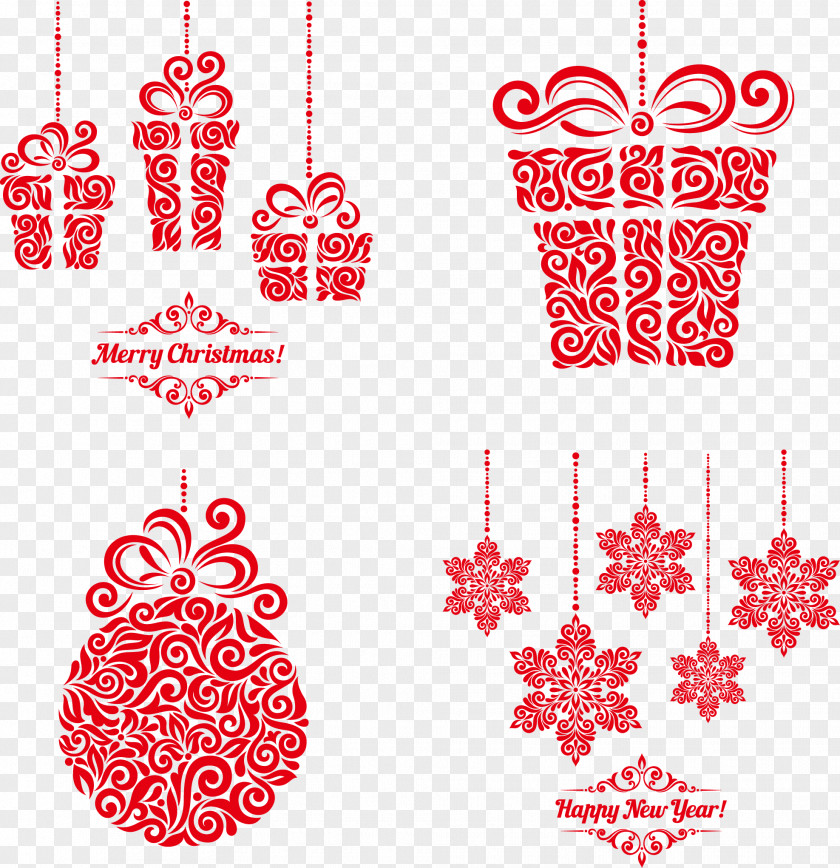 Christmas Background With Snowflakes Pattern Snowflake PNG