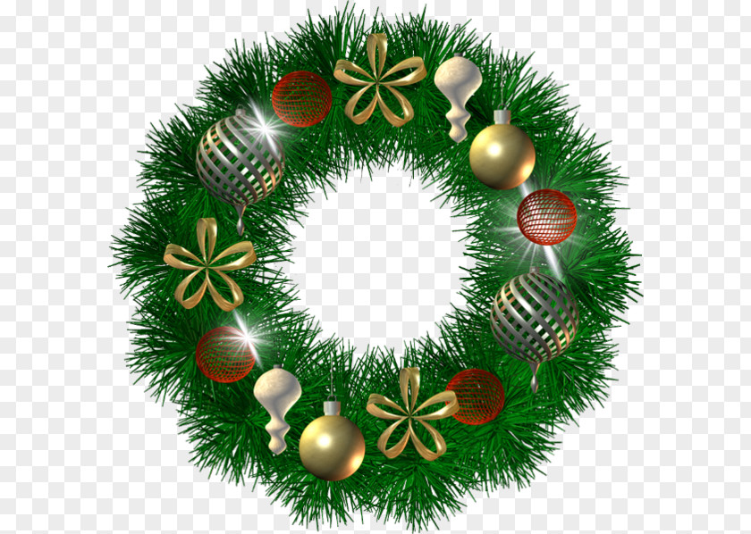 Christmas Wreath Clip Art PNG