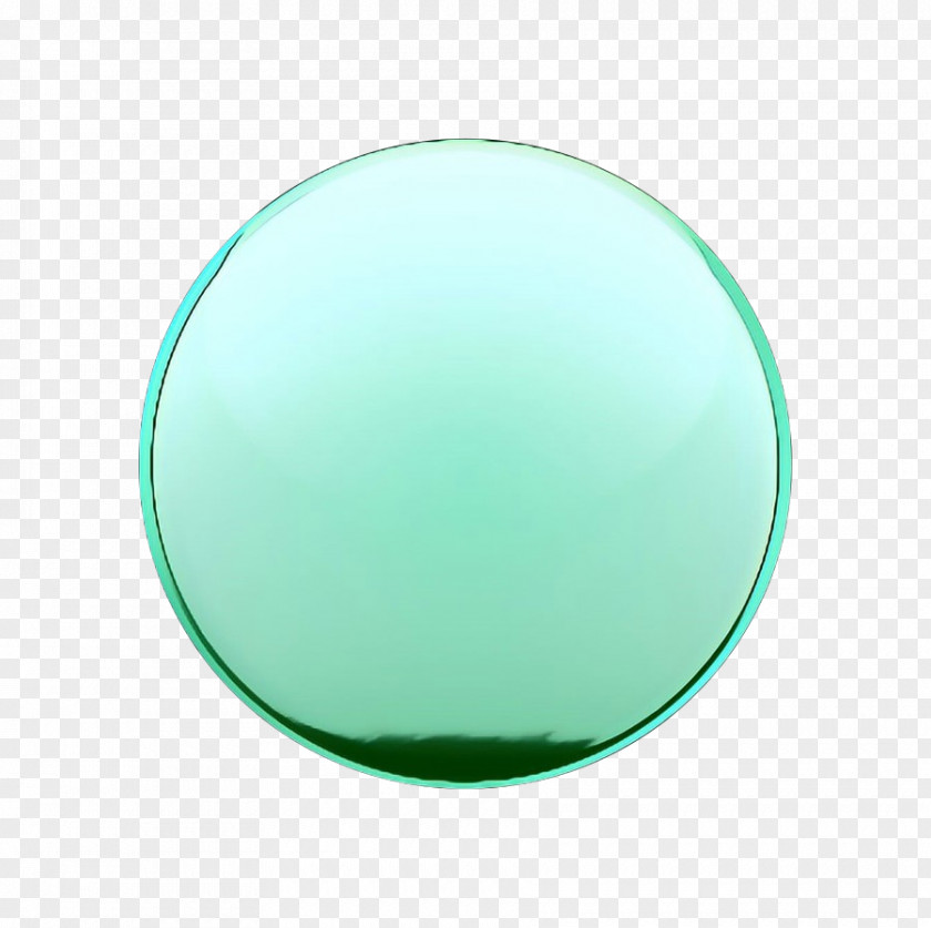 Jade Oval Green Aqua Turquoise Teal Sphere PNG