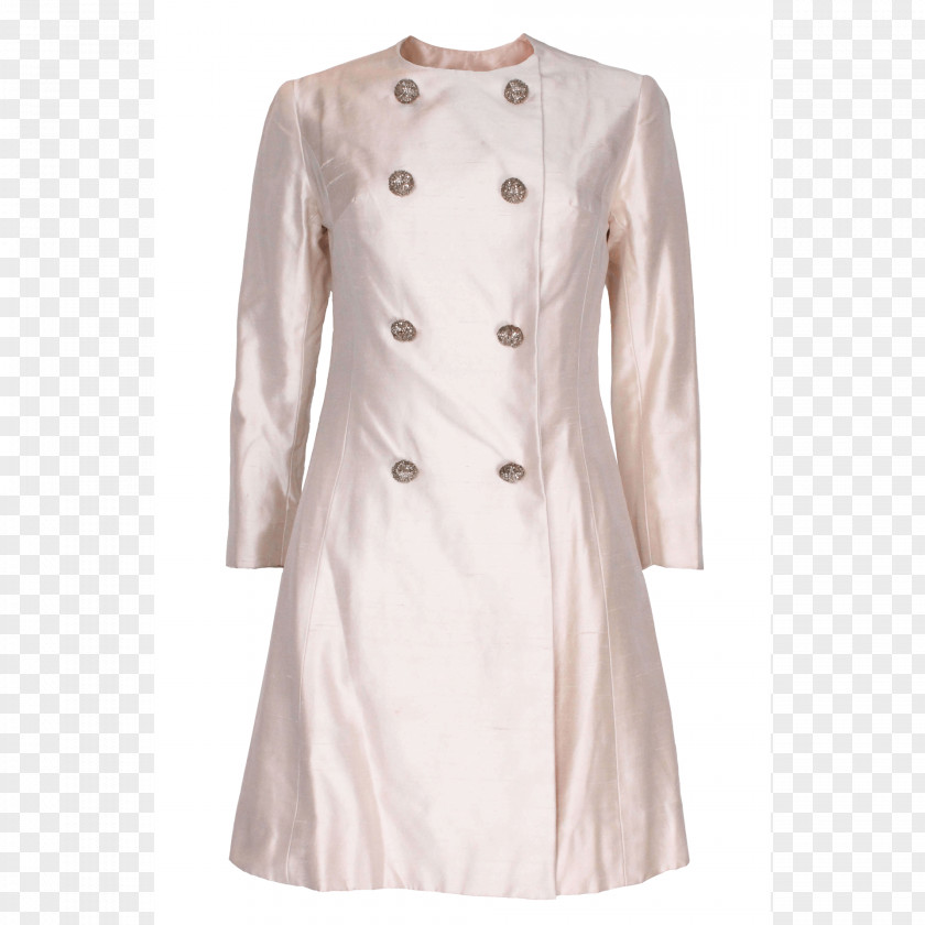 Silk 1950s Overcoat Dress Clothing PNG
