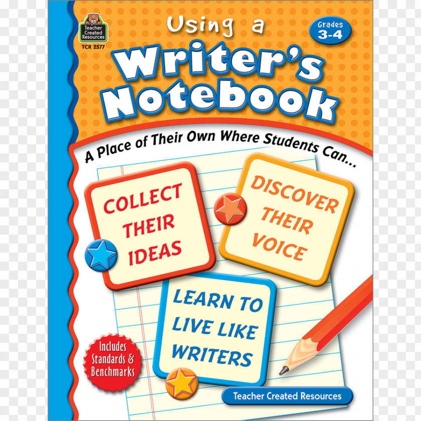 Writing Notebook Rubric Using A Writer's Notebook: Place Of Their Own Where Students Can... Notebook, Grades 3-4 Product Font Cuisine PNG