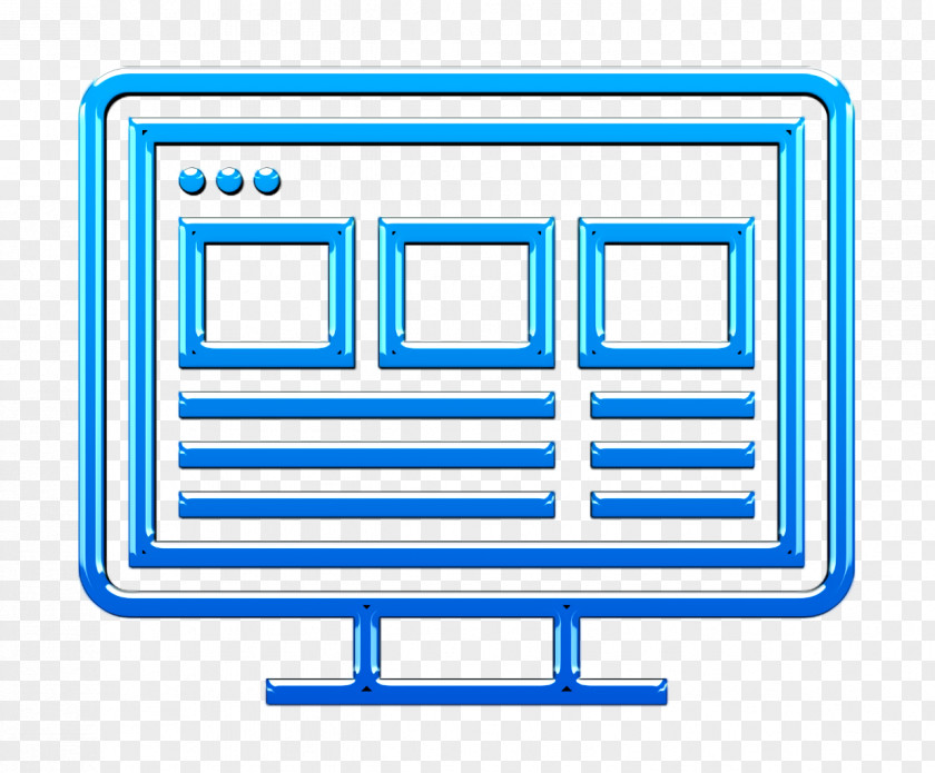 Design Thinking Icon Monitor Web PNG