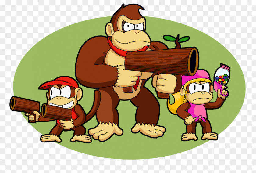 Donkey Kong Country Tropical Freeze DeviantArt Illustration Artist 64 PNG