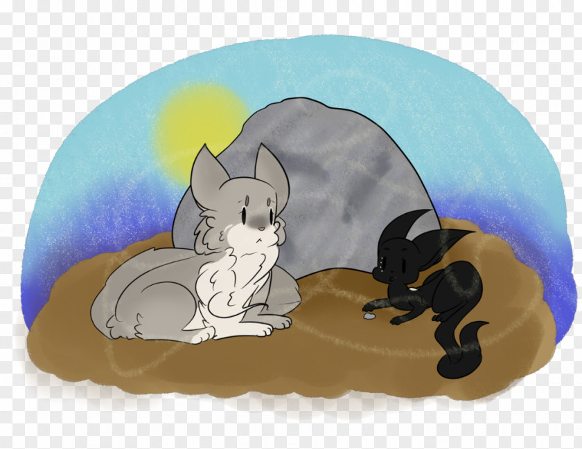 Meteor Across Kitten Cat Horse Cartoon PNG