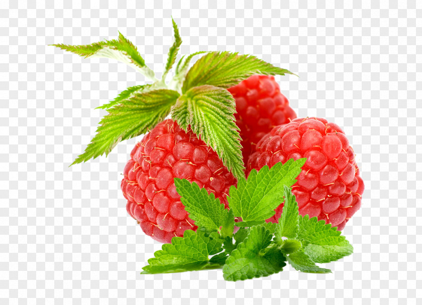 Strawberry Fruit Green Leaves Raspberry Blackcurrant PNG
