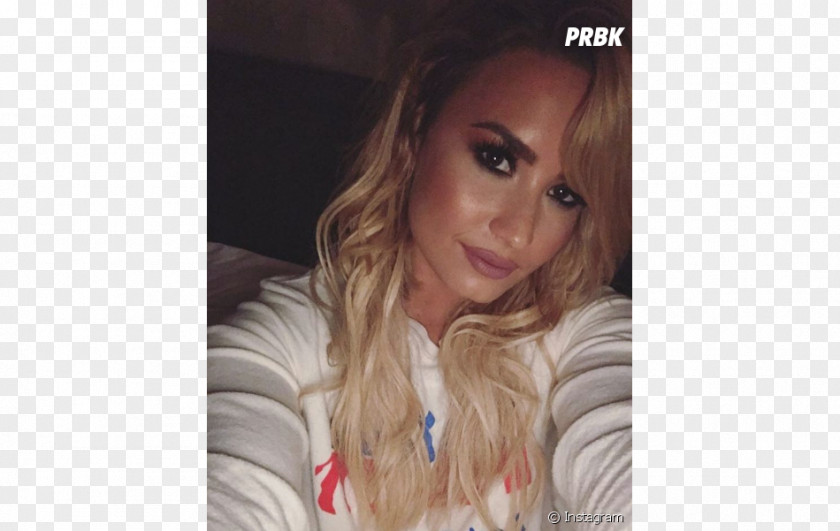 Demi Lovato Blond Human Hair Color Hairstyle PNG